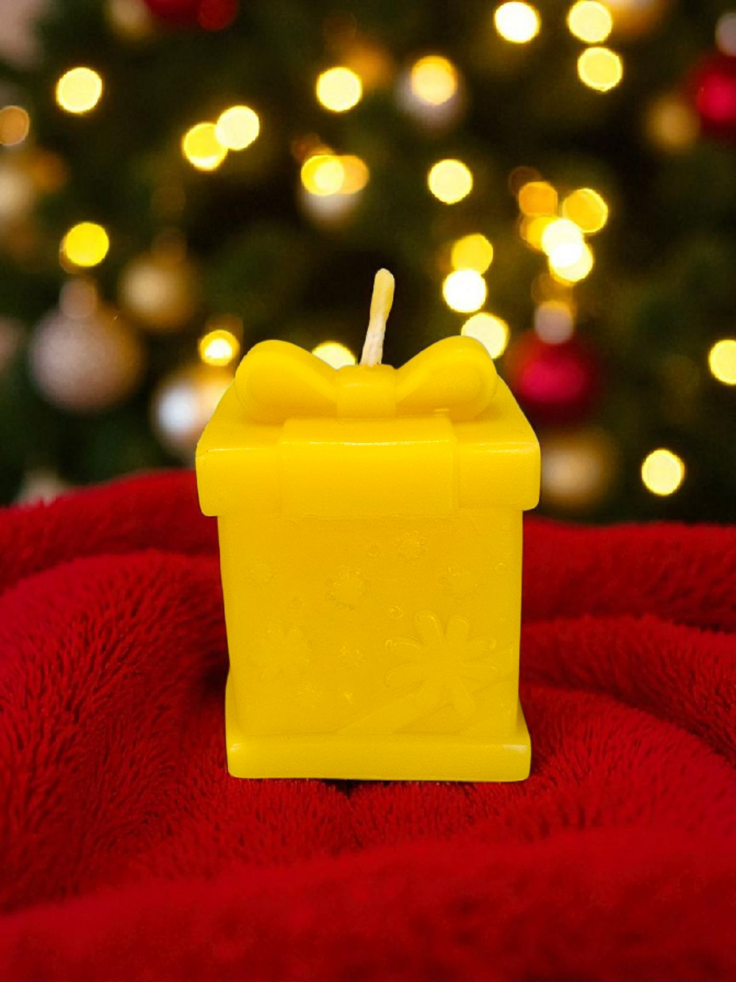 Bienenwachskerze Geschenk aus 100% Bienenwachs