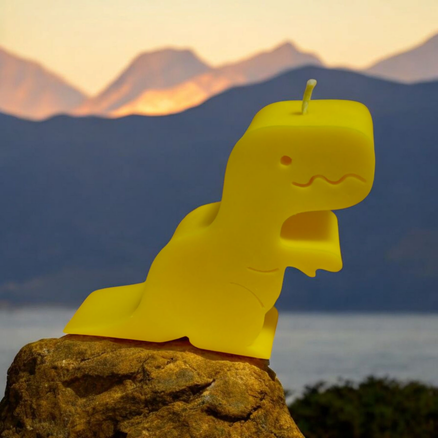 Dinokerzen aus Rapswachs