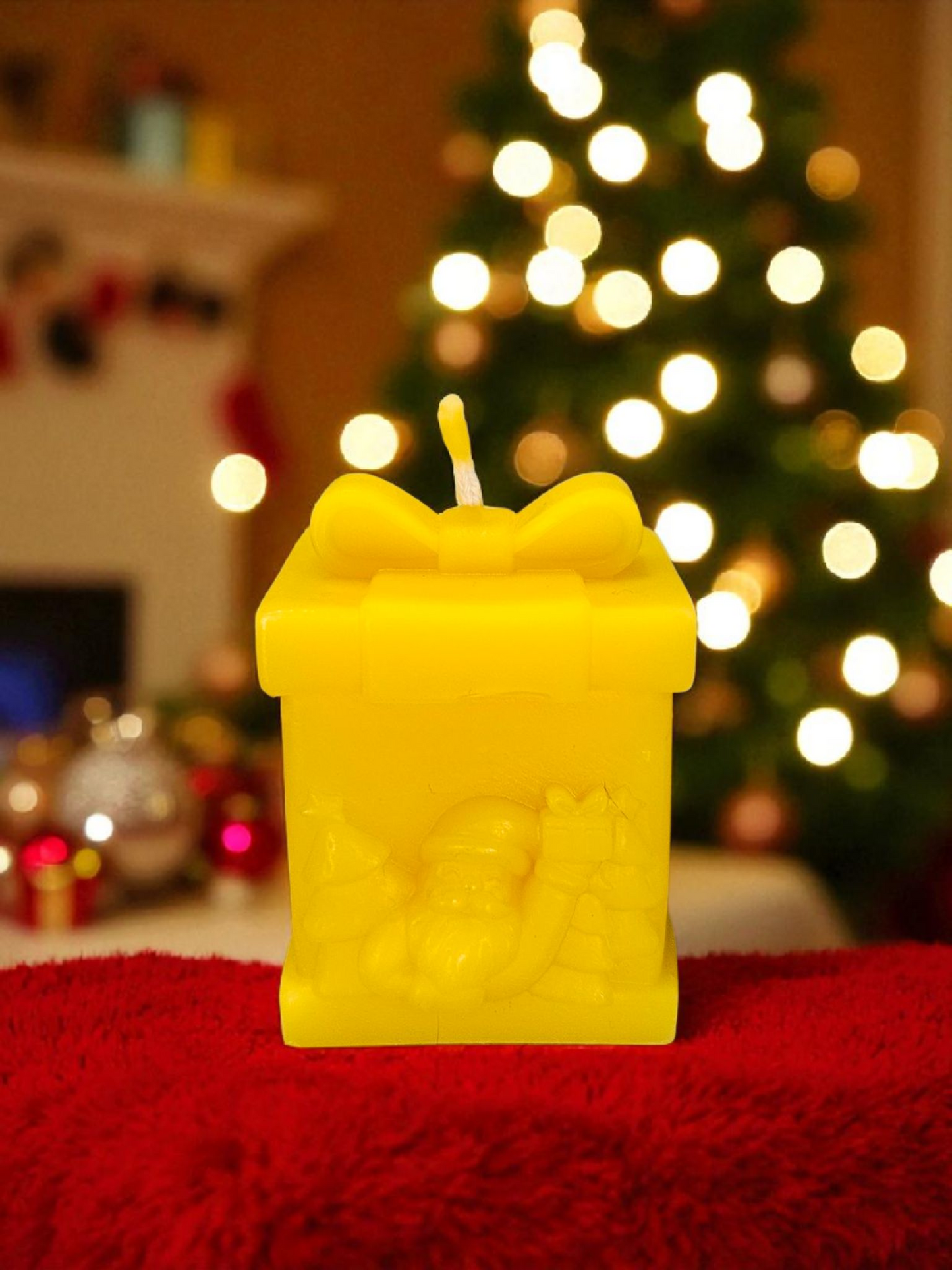 Bienenwachskerze Geschenk aus 100% Bienenwachs